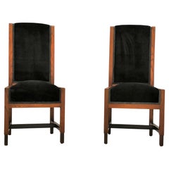Pair of Swedish Art Deco Chairs, Sweden, 1930s 
