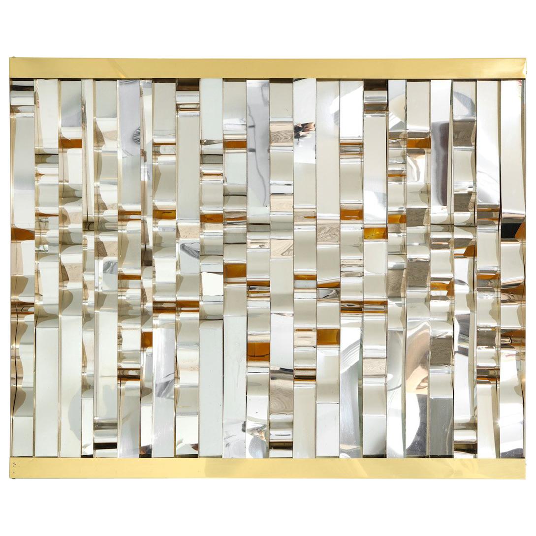 Sculptural Wall Panel by Curtis Jere For Sale