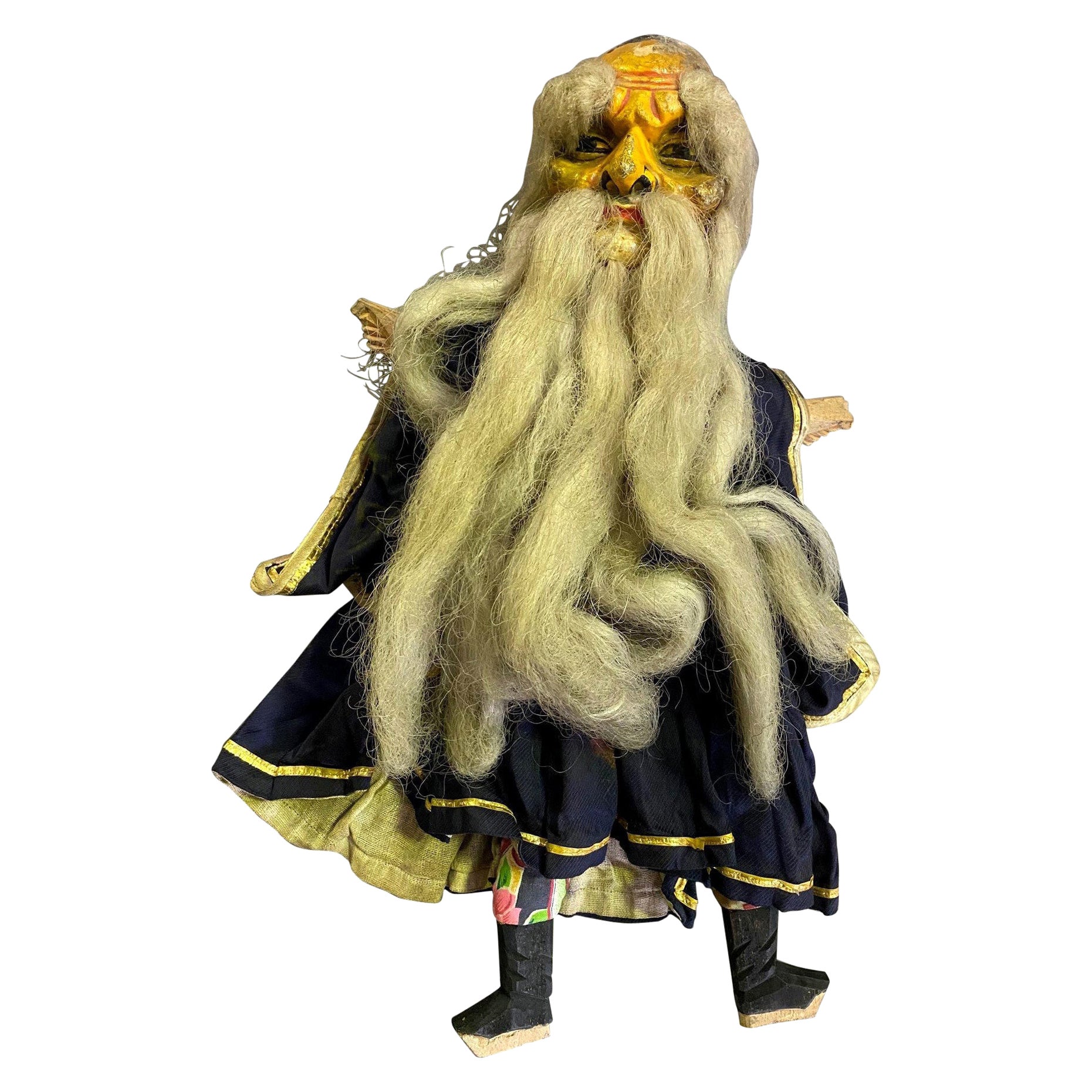 Muñeca marioneta del teatro chino de la ópera de Pekín, principios del siglo XX