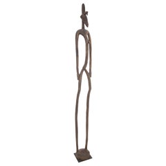 Tall African figure