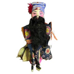 Muñeca marioneta del teatro chino de la ópera de Pekín, principios del siglo XX