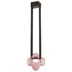 Etat-des-Lieux Pink Glass 1A Pendant, Contemporary Adaptive Lighting System