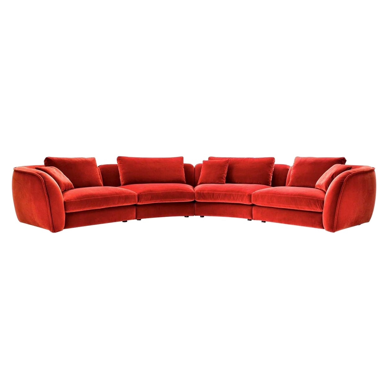 Canapé rouge Levante