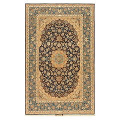 Persischer Isfahan-Teppich aus der Mitte des 20. Jahrhunderts, signiert Abtin (4'10" x 7 10" - 147 x 238)