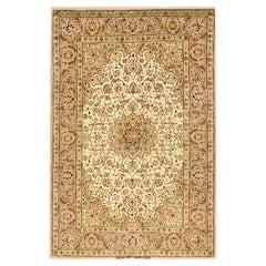 Tapis persan antique d'Ispahan persan  3' 8''x5' 7''