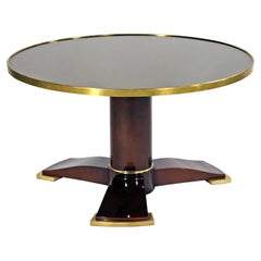 Antique Art Deco Coffee Table by Jules Leleu