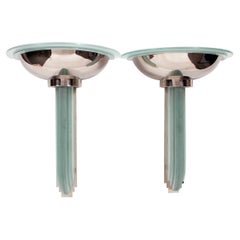 Art Deco Style Pair of Wall Sconces