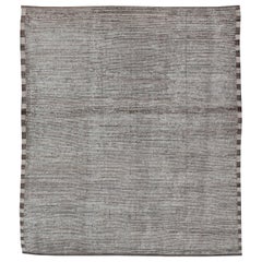 All-Over Modern Casual Rug with Subdued Modern Design in Cream and Light Brown