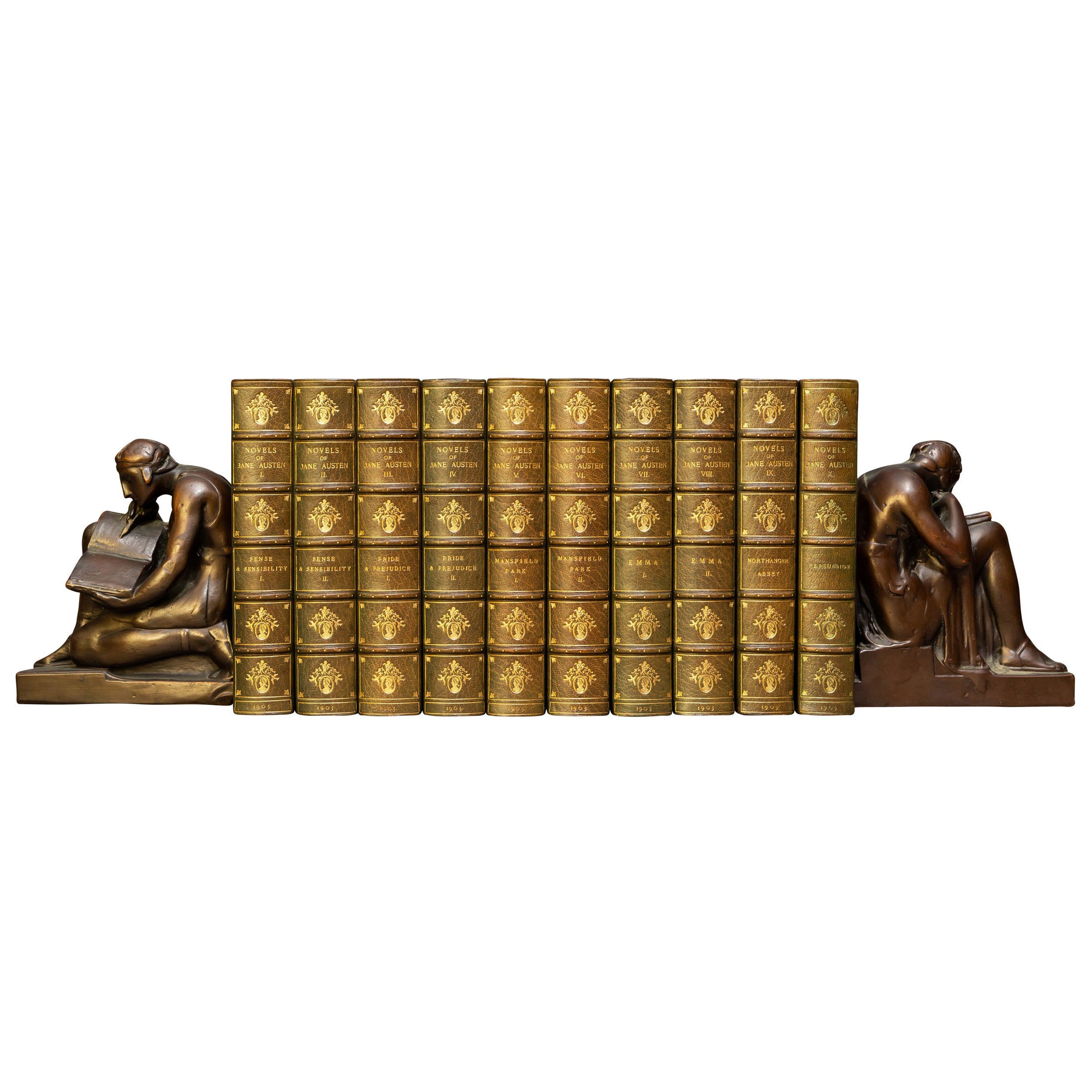 'Book Sets' 10 Volumes, Jane Austen, The Works