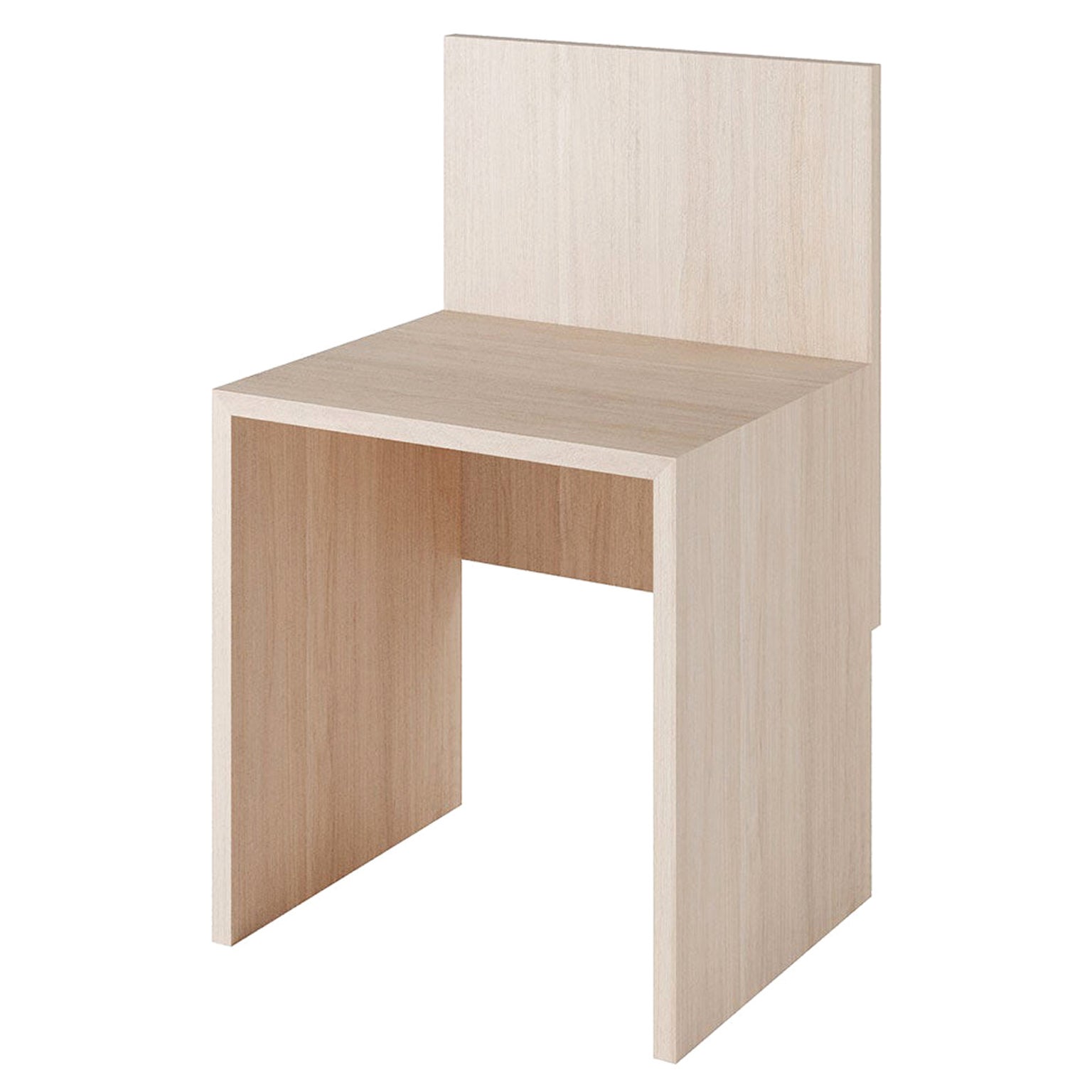 Solid Wood Slab Chair