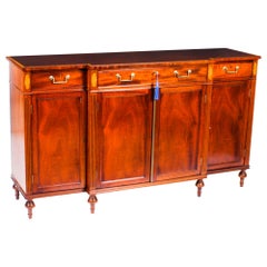 Vintage Flame Mahogany Sideboard by William Tillman 20th C