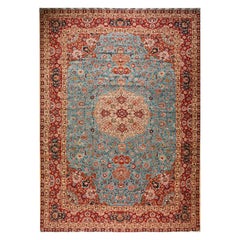 Vintage Mid 20th Century Persian Tabriz Carpet ( 12' x 18'2" - 366 x 554 )