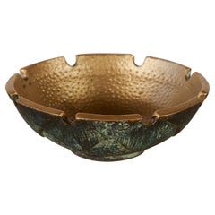 Nordia Round Cast Bronze Ashtray