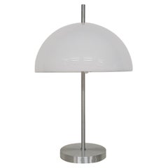 RAAK 185 Table Light, Chrome and White Plexi, the Netherlands, 1960's