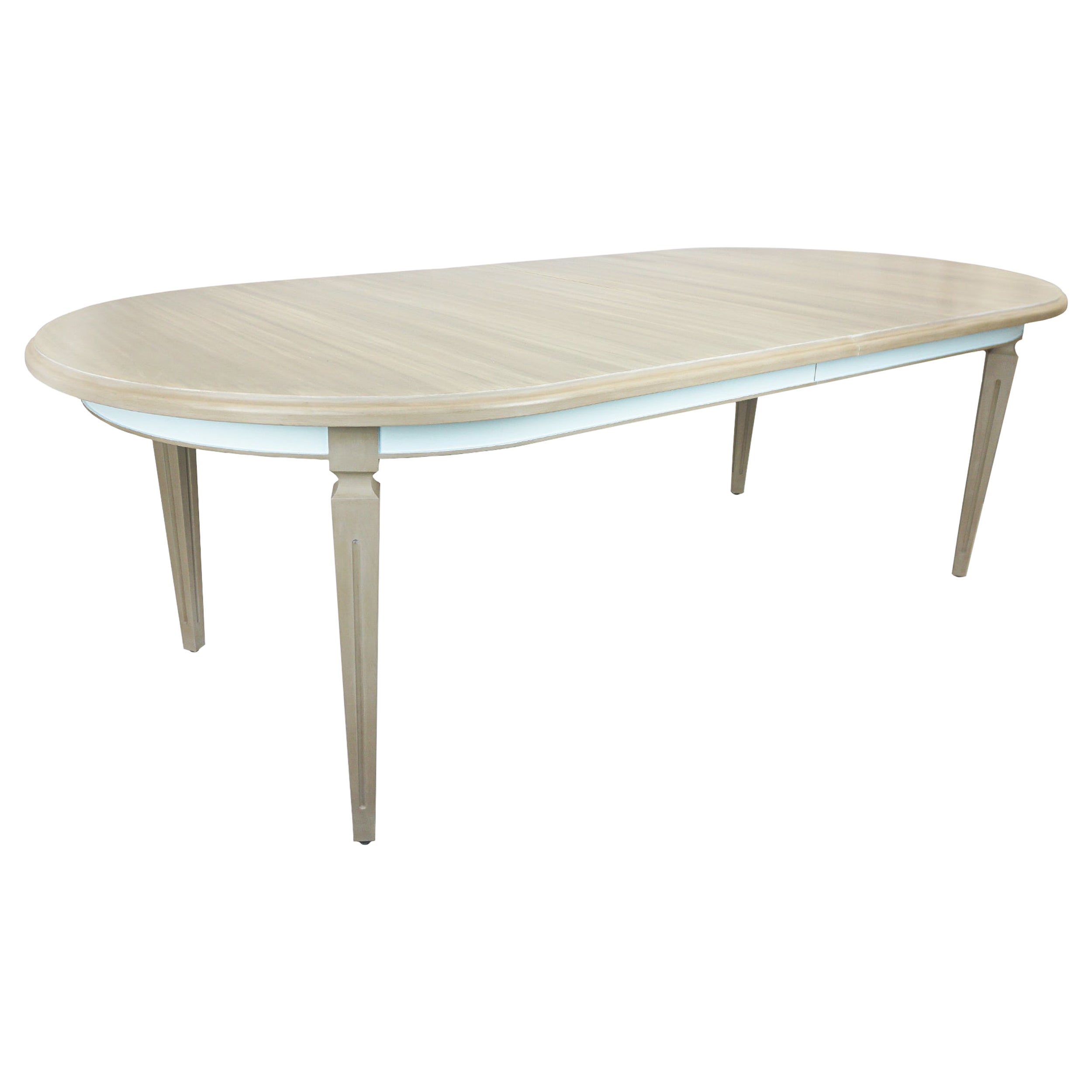 French Style Dining Table with 2 Leaf Extensions
