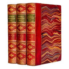 'Book Sets' 3 Volumes. W. F. P. Napier, History of the Peninsular War