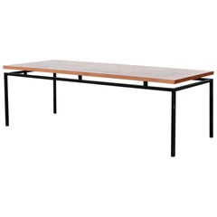Cees Braakman Style Copper Map Coffee Table