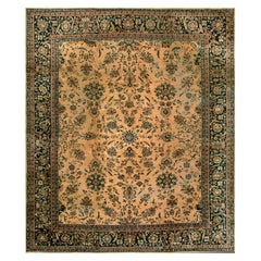 Persischer Sarouk-Teppich aus den 1920er Jahren ( 10' x 11'9"" - 305 x 358 cm)