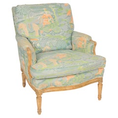 Louis XVI Style Painted Bergere