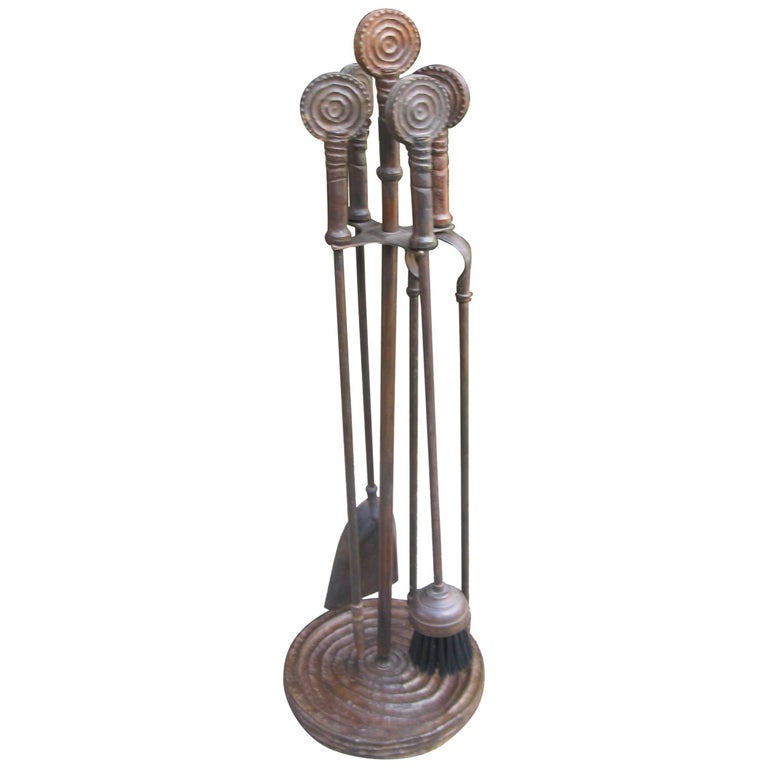 Iron Fire Tools at 1stDibs