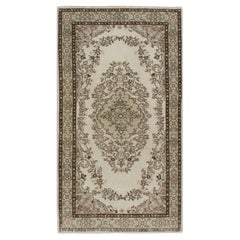 Vintage Anatolian Oushak Accent Rug, Ideal for Office and Home Decor