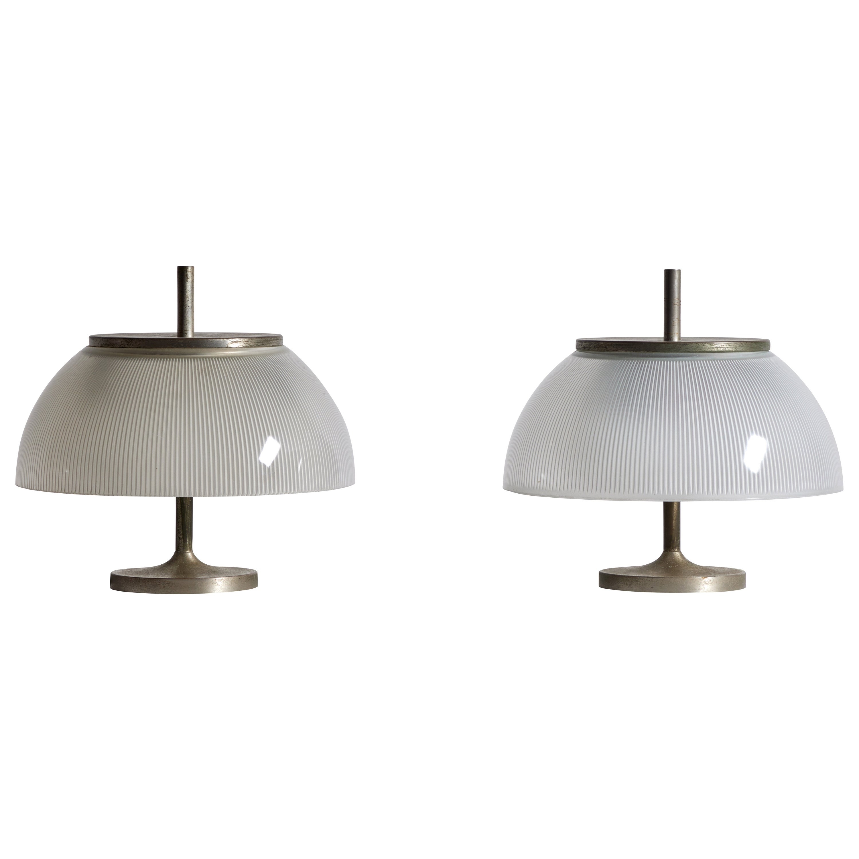 Pair of Table Lamps by Sergio Mazza for Artemide