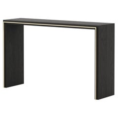 Gold Line Console Table