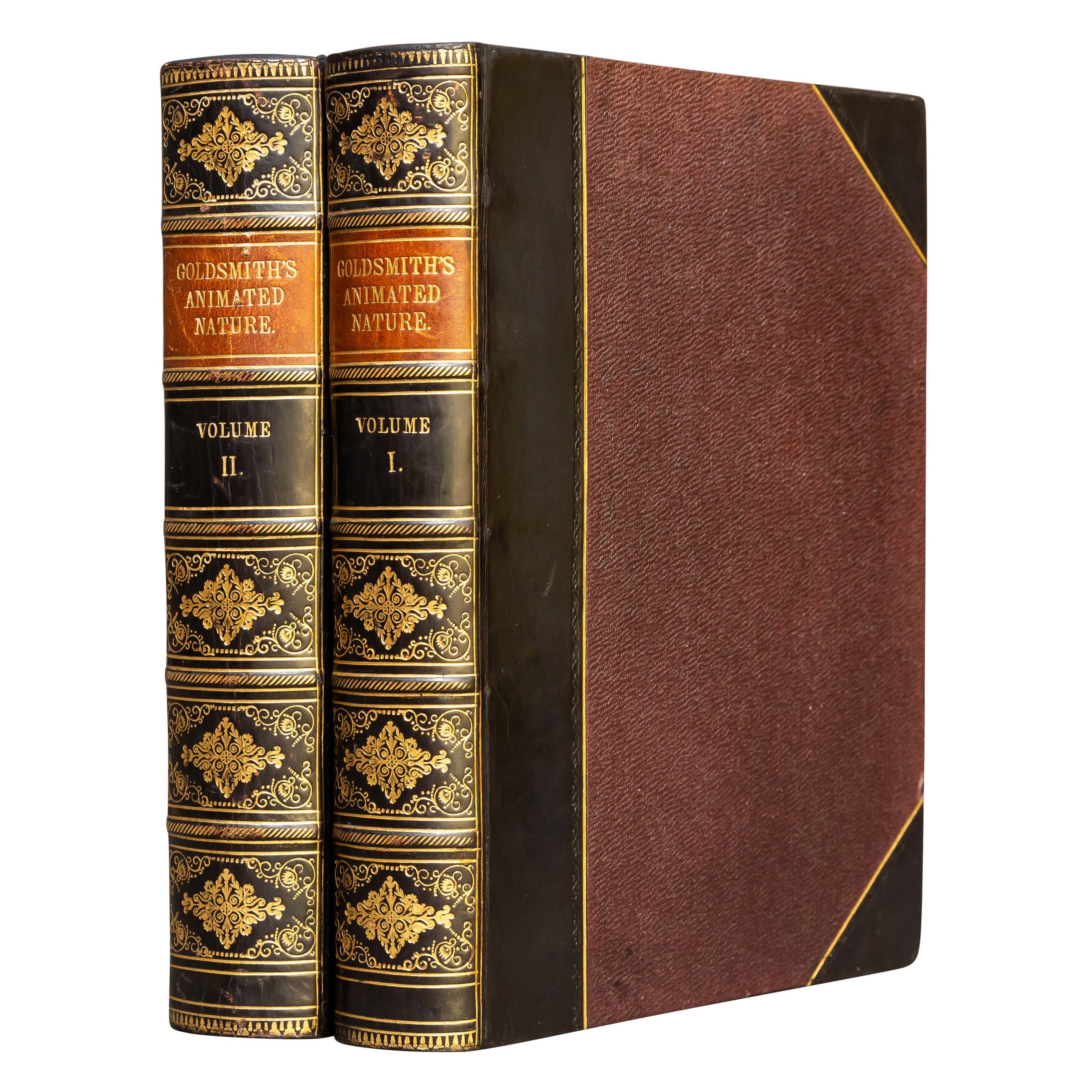 'Book Set' 2 Volumes, Oliver Goldsmith, A History of the Earth & Animated Nature For Sale