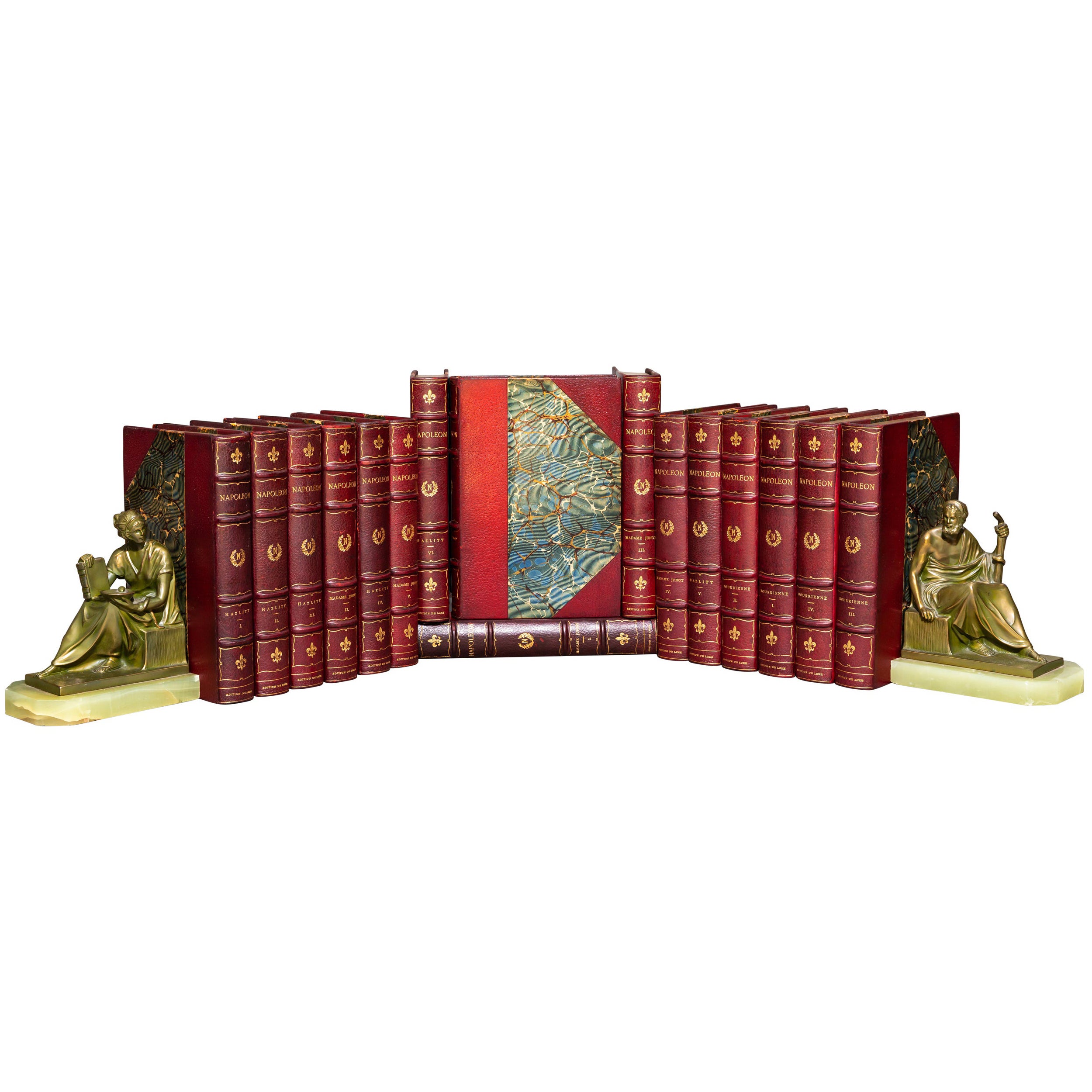 'Book Sets' 16 Volumes, Hazlitt, Junot & Bouurrienne, The Lie of Napoleon