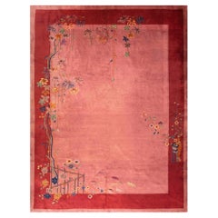 1920s Chinese Art Deco Carpet ( 9'  x 11' 7" - 275 x 353 cm)