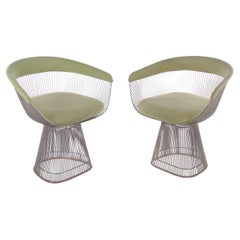 Set Rare Warren Platner Chair for Knoll