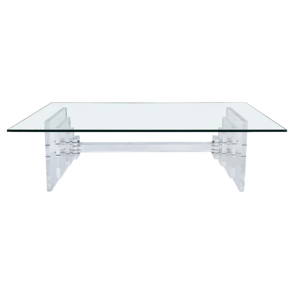 Habitat Herrmann Glass Coffee Table