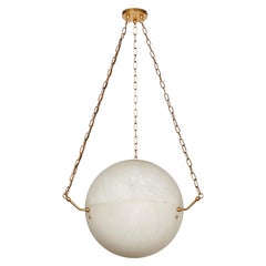 Suspension en albâtre « Atlas » de Denis De La Mesiere