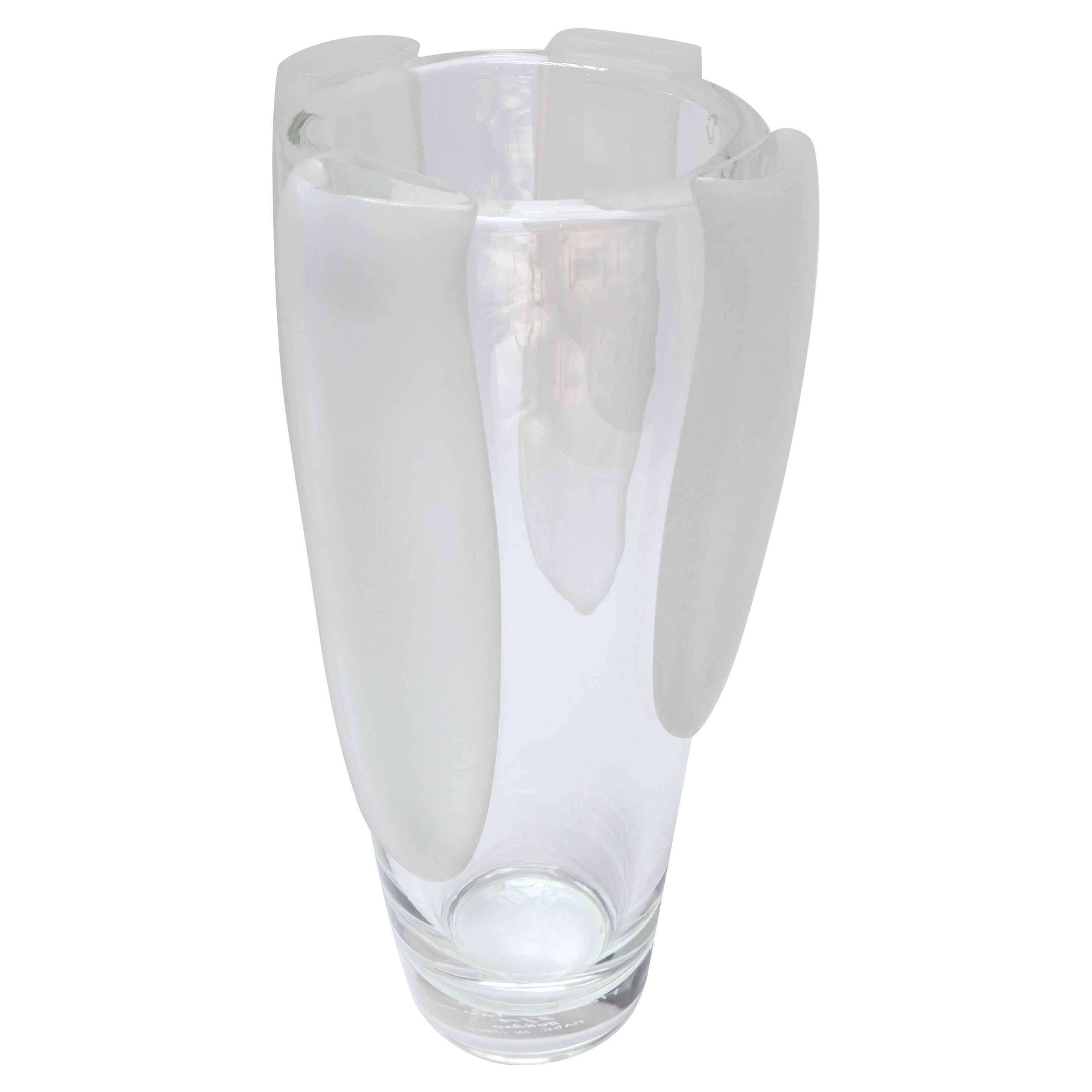 Sparta A Vase aus Muranoglas im Angebot