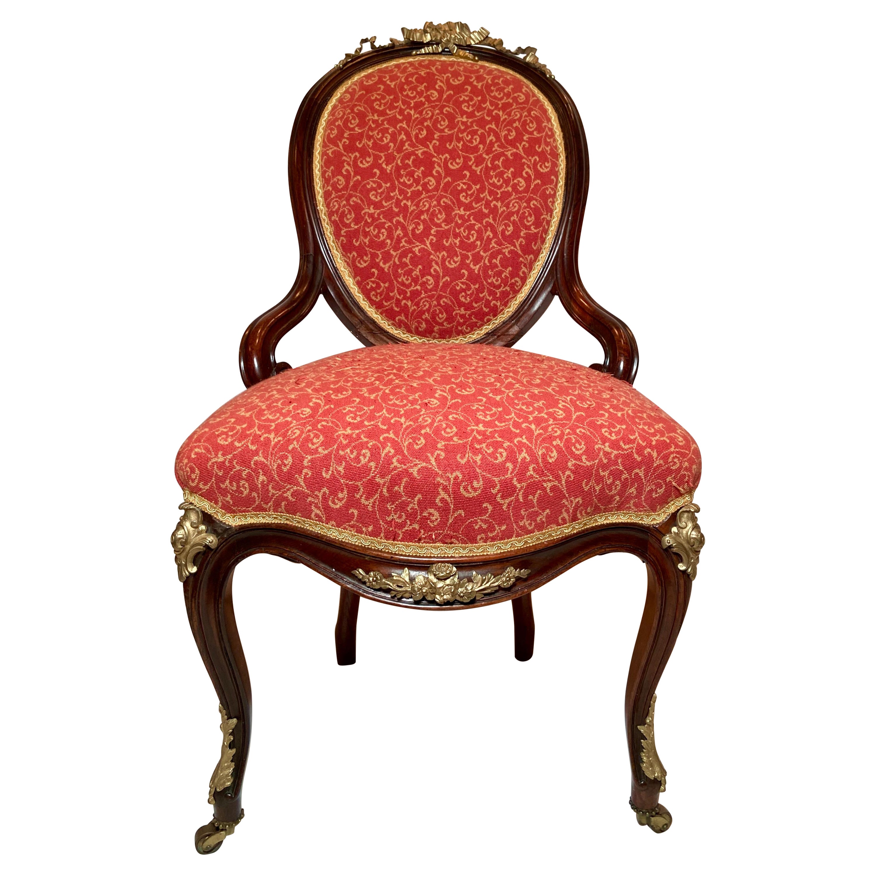 60er Sessel Antik Vintage Louis Philippe Mid-Century Stilmöbel Easy Chair 1/2 