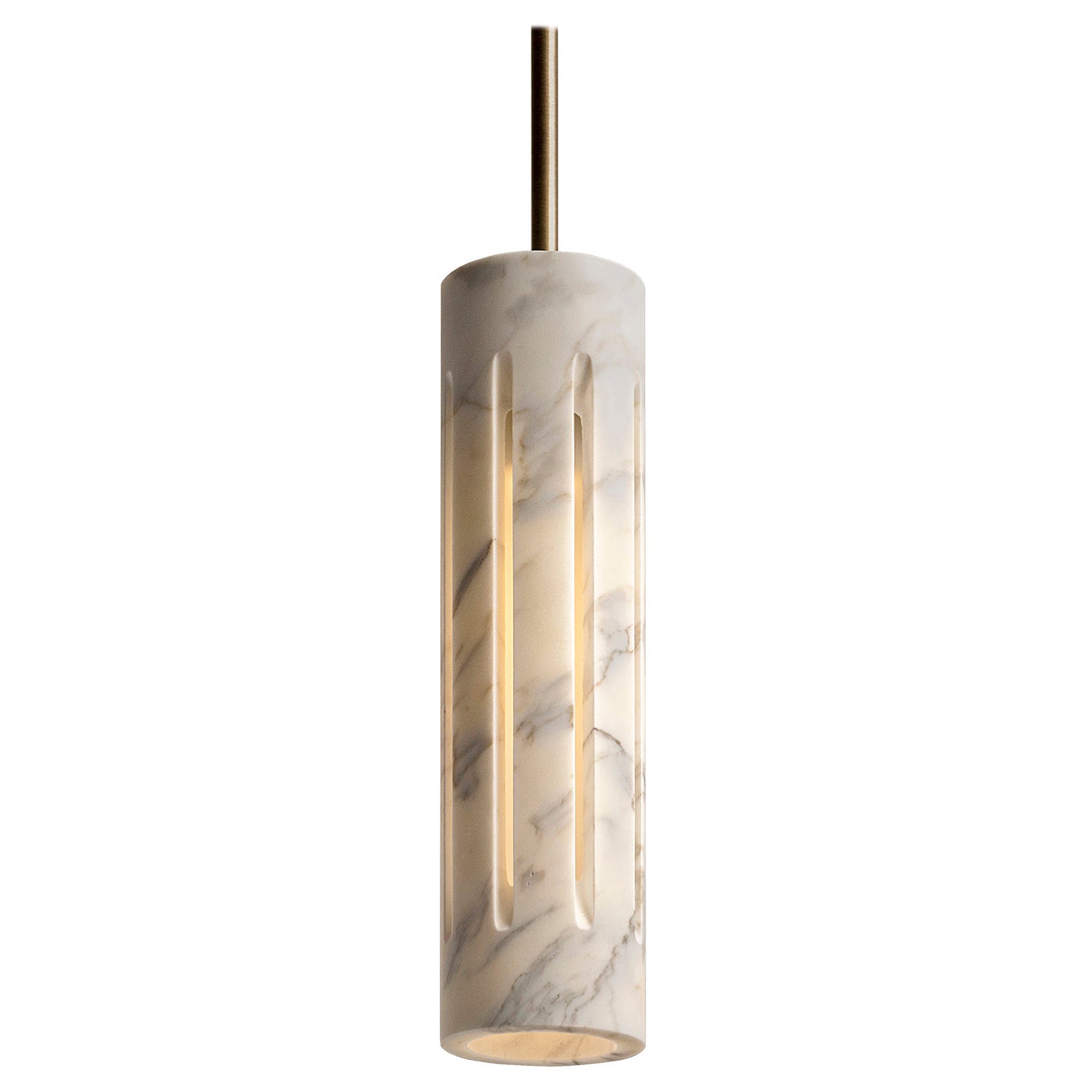 Lampe à suspension marbre Aura en vente