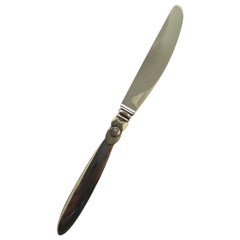 Georg Jensen Sterling Silver Cactus Dinner Knife No 014