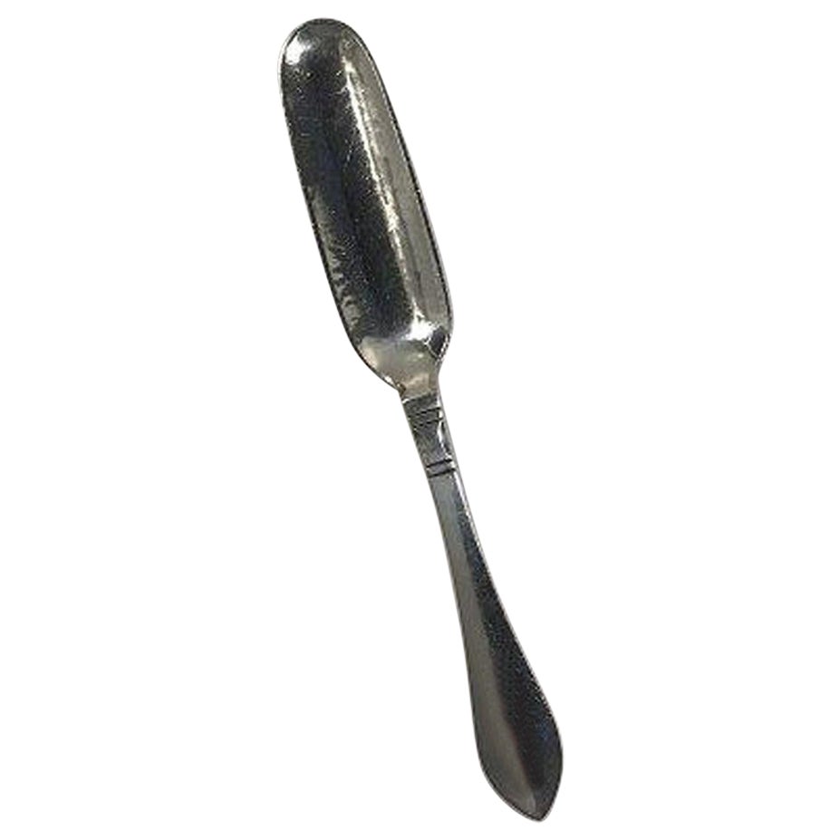 Georg Jensen Sterling Silver Continental Cheese Scoop For Sale