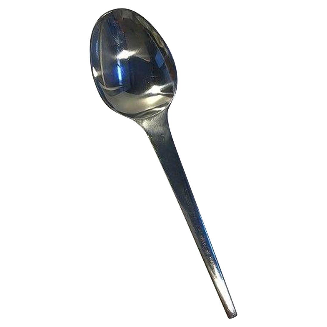 Petite Cuillère à Pâtisserie Georg Jensen - Modèle Cactus 1930 - Argent Sterling 925 - Danemark