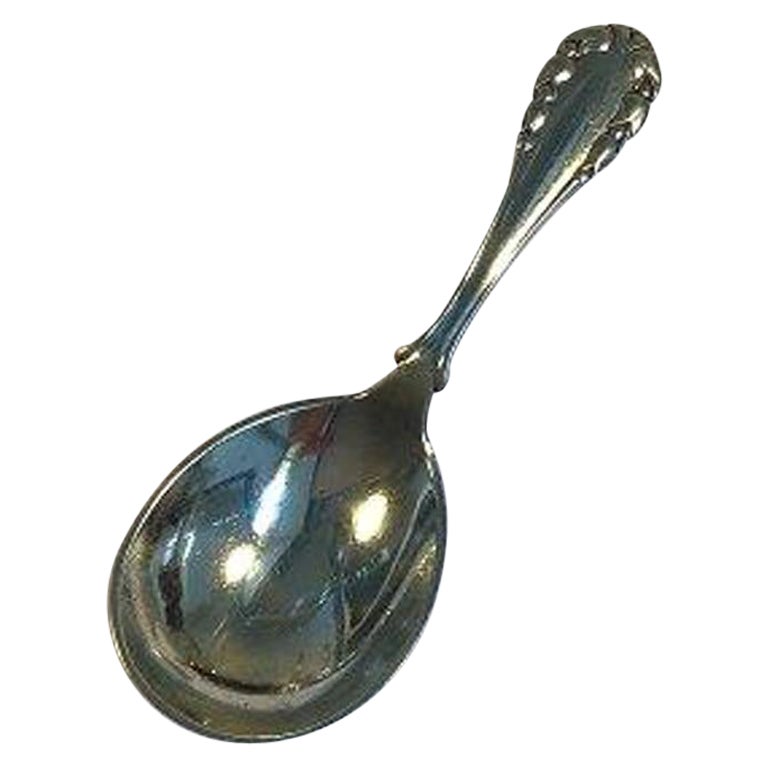 Georg Jensen Silver Lily of the Valley Sugar Spoon No 171 For Sale