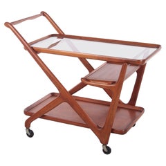 Designer Trolley by Cesare Lacca Made for Cassina, 1950s