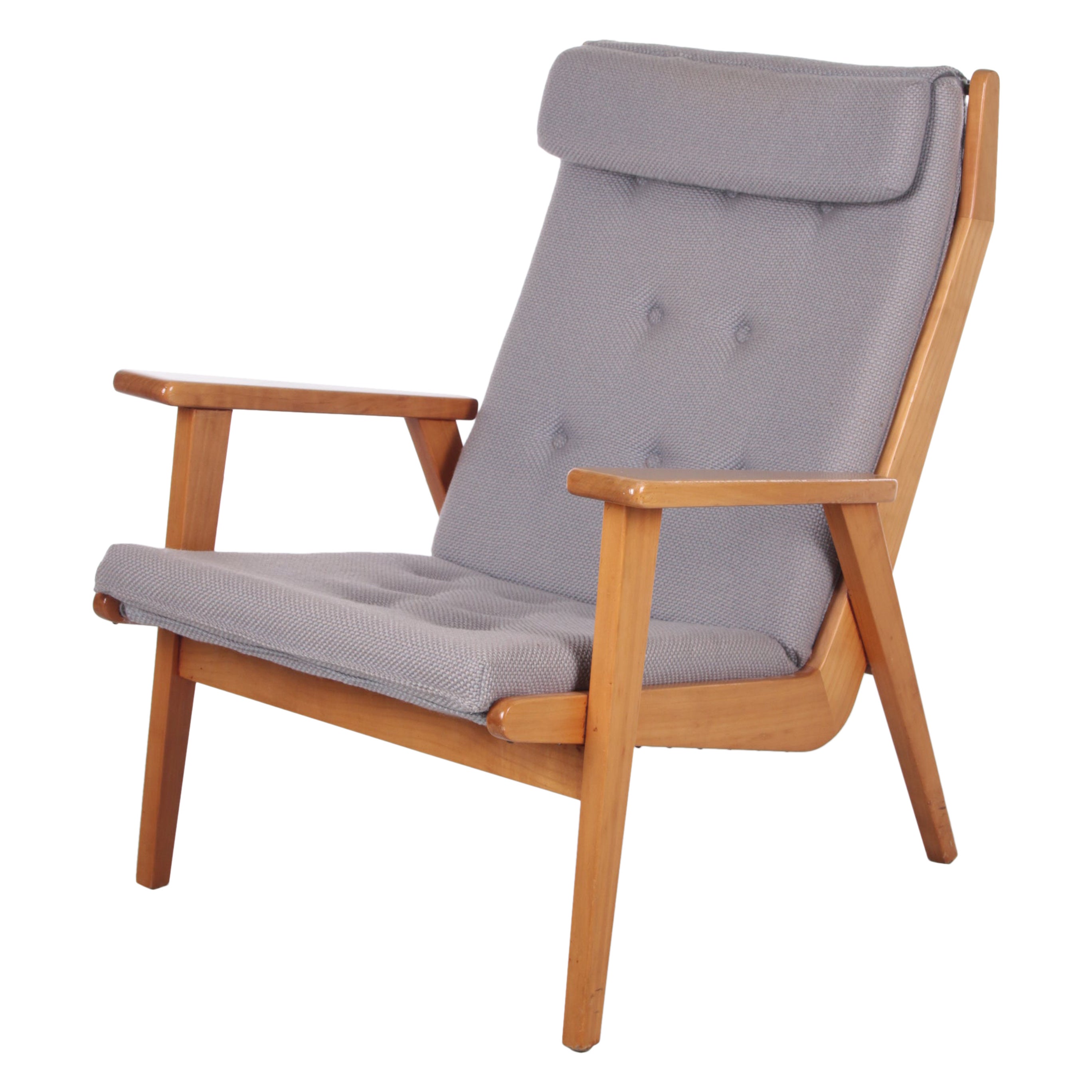 Vintage Rob Parry for Gelderland Lounge Chair Model 1611, the Netherlands, 1952