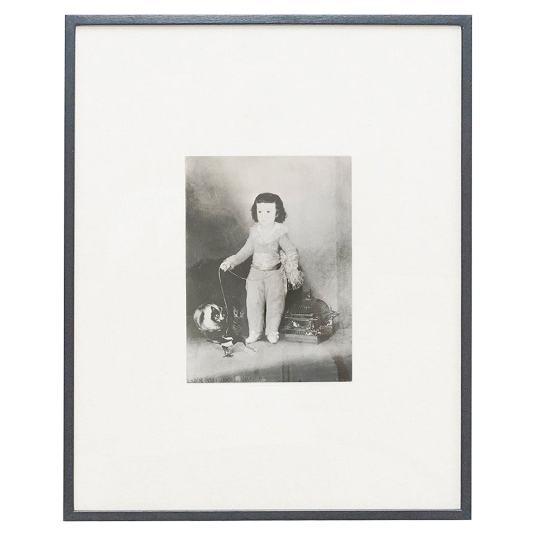 Photographie d'archives de peinture de Goya pour le Bache Museum de New York, 1937  en vente