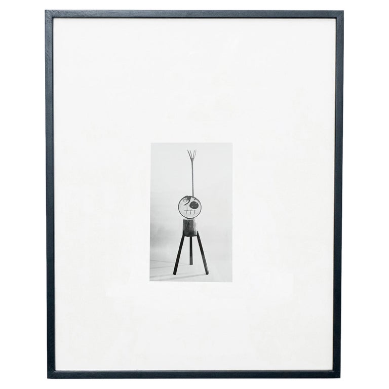 Joan Miró Archive Photography of "Personage" Sculpture, circa 1960 For Sale