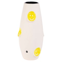 Oko Pop Ceramic Vase, Smiley by Malwina Konopacka