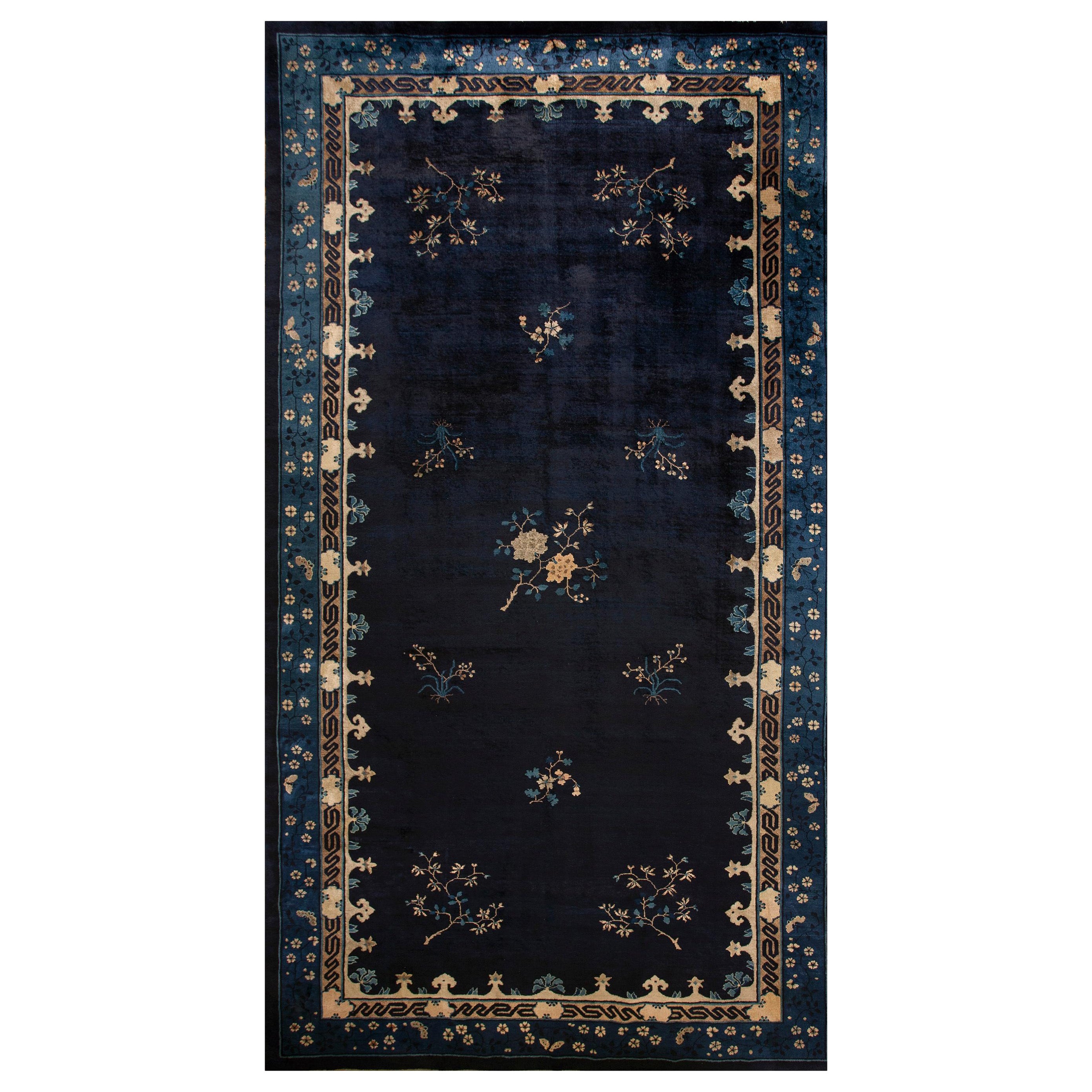 1920s  Chinese Peking Carpet ( 9'3" x 17'2" - 282 x 523 ) For Sale