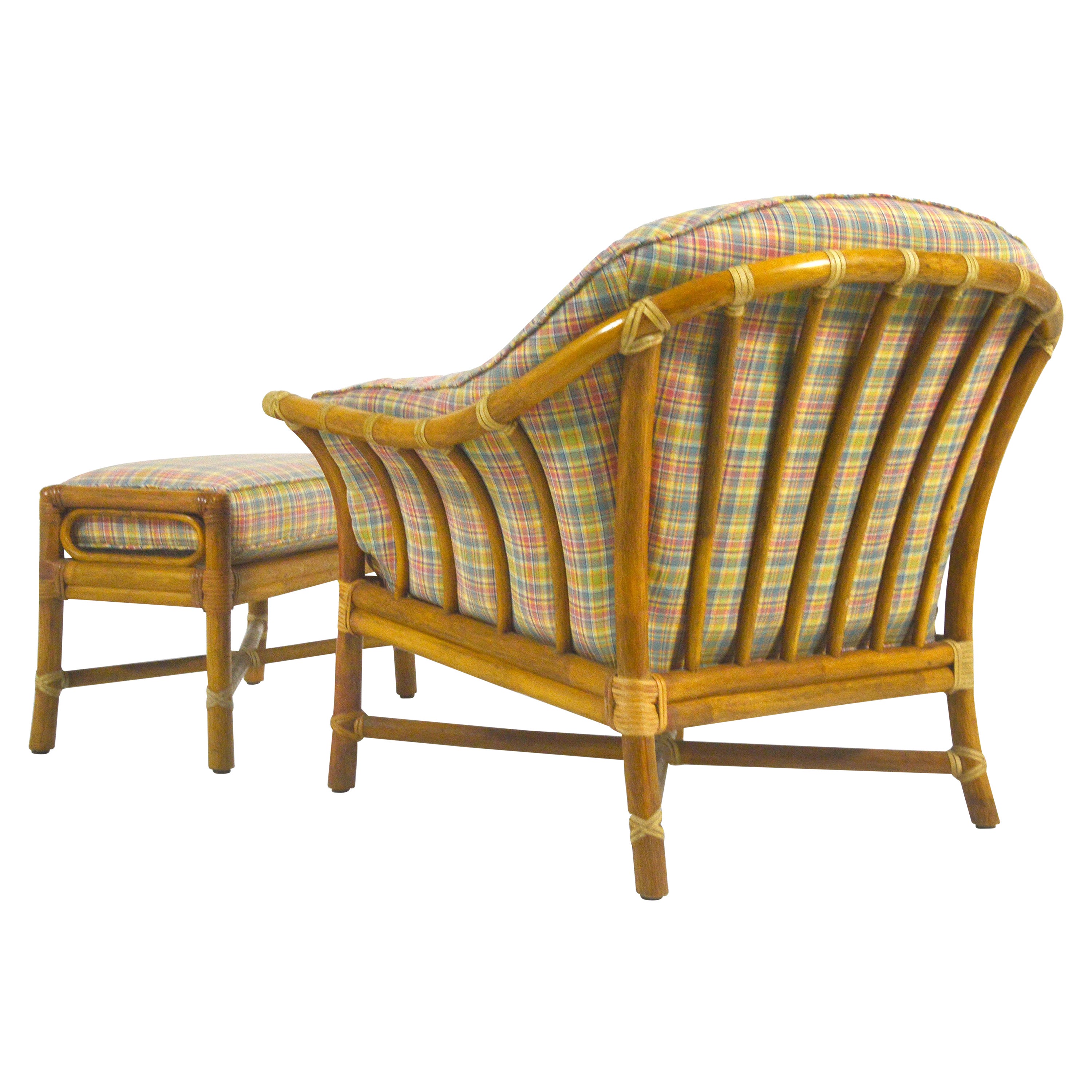 Bernd Munzebrock Lounge Chair & Ottoman by McGuire