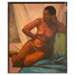 Oil on Canvas Nude Painting
