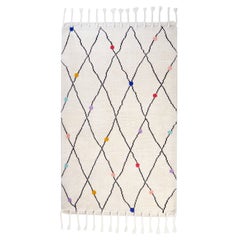 Hand Knotted Moroccan Style Rug by Hatsu