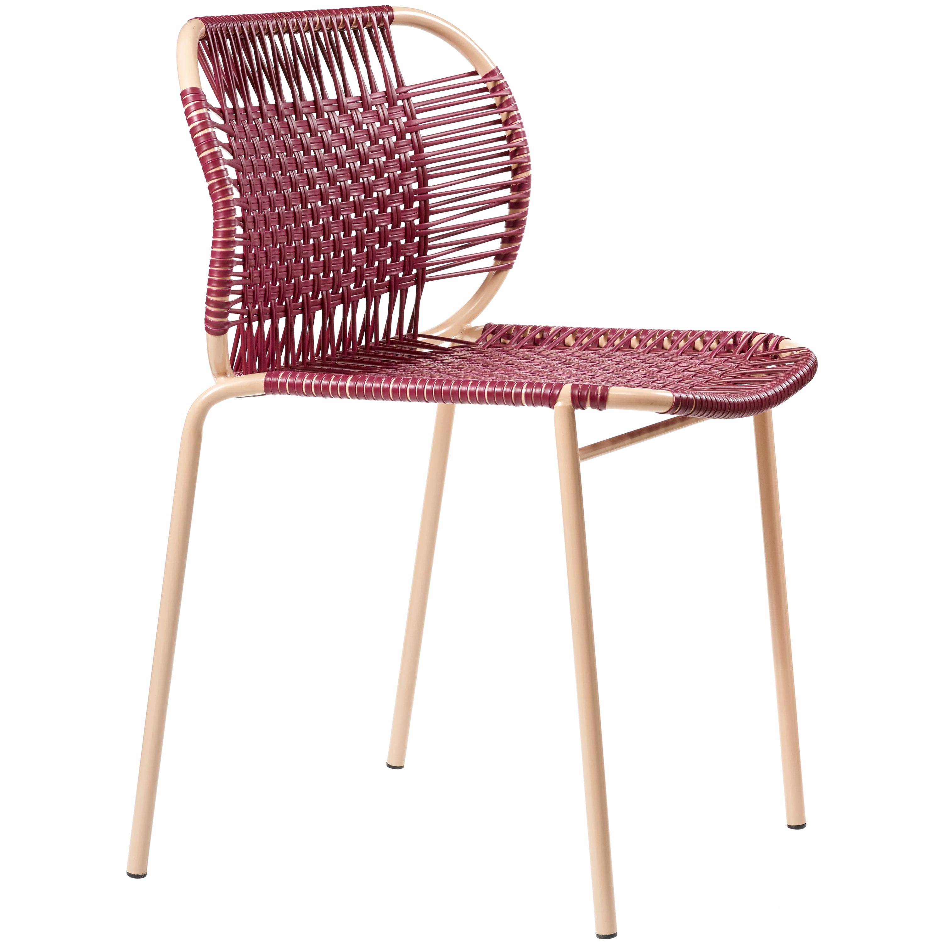 Purple Cielo Stacking Chair by Sebastian Herkner